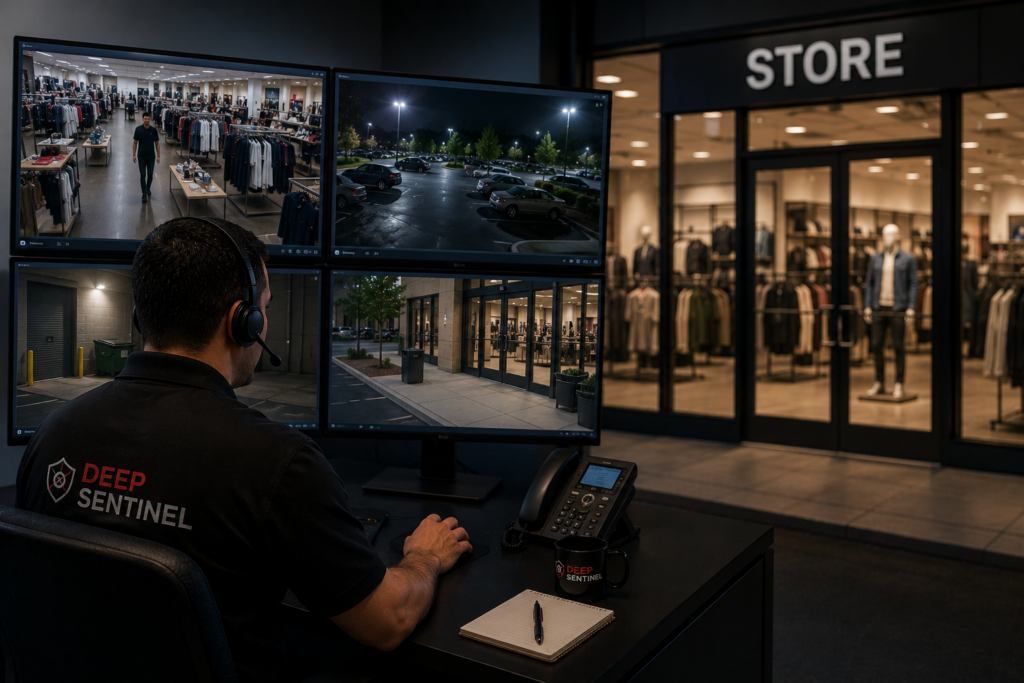 Deep Sentinel Retail Security & Live Guard Monitoring