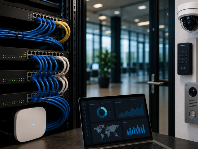 Cloud-Managed Networking for CCTV and Access Control